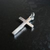 9 Carat White / Yellow gold Cross (2cm length) …….. From ₤145.00