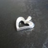 Heart Pendant …… 9 Carat White gold open heart, available in yellow……….. From  ₤145.00