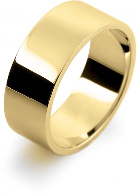 9 Carat Heavy 7/8mm Flat Wedding Ring…