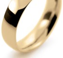 9 Carat Rose Gold 4/5/6/7mm Court Wedding Ring